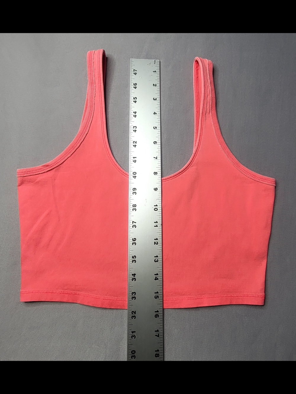 FP Movement by Free People Coral Pink Scoop Neck Tank Top Size L - Picture 9 of 10